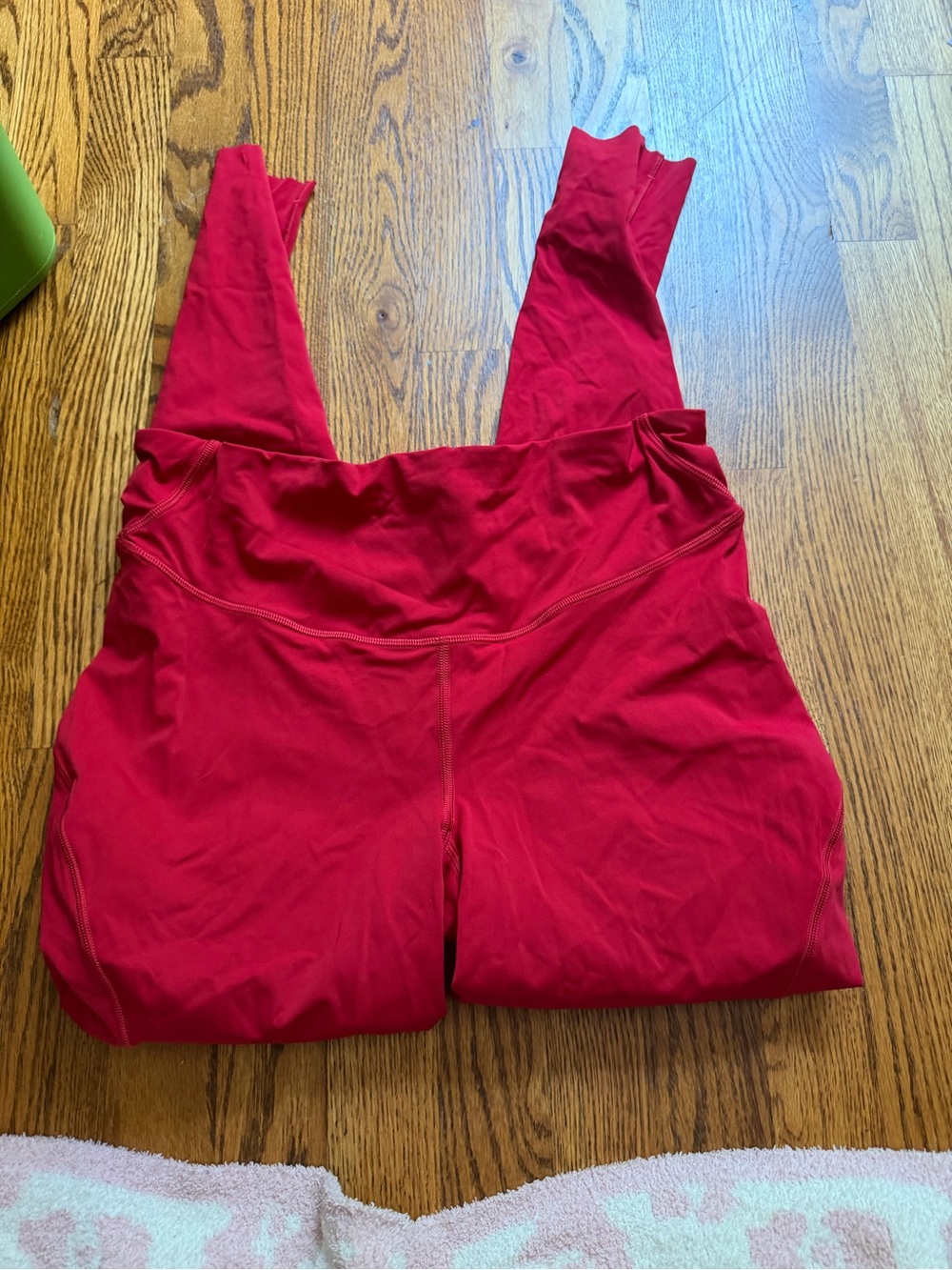 lululemon athletica Bright Red High-Waist Leggings